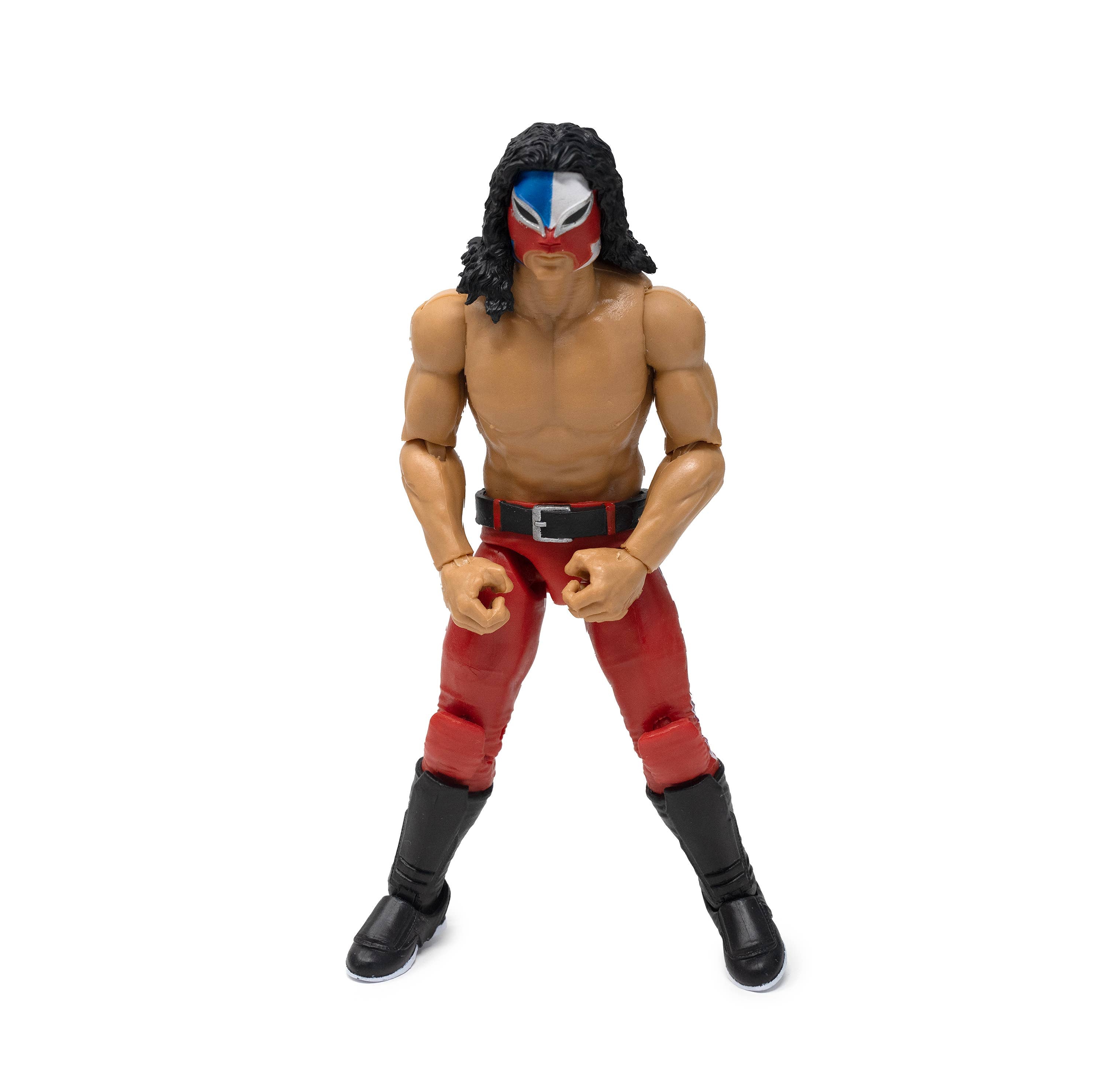 Juventud Guerrera Legends of Lucha Libre Fanaticos 6" Action Figure – WCW Era "The Juice" Edition (1:12 Scale)