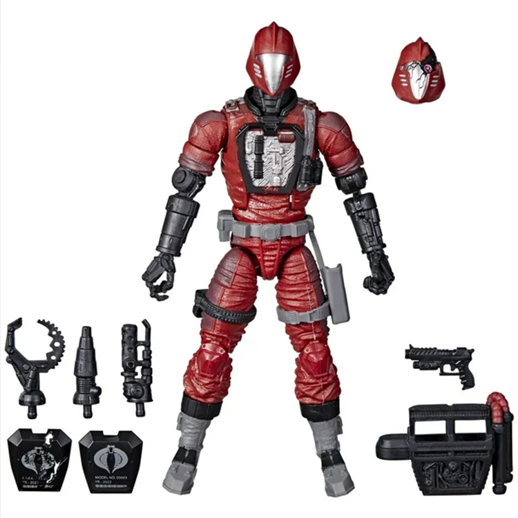 Crimson BAT Action Figure GI Joe Classified Series 6in. image 6