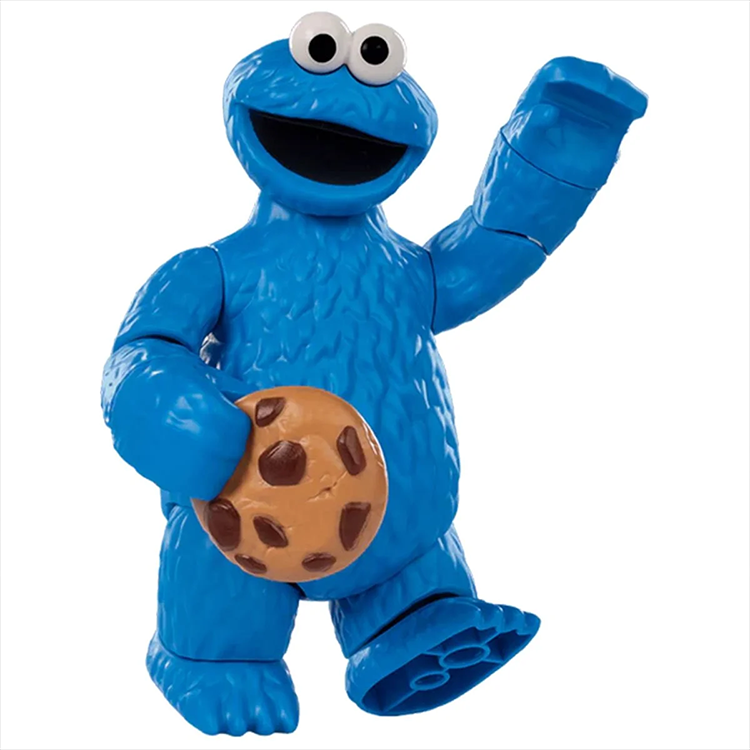 Cookie Monster Sesame Street Blokees Mini Model Kit | 5" Scale image 2
