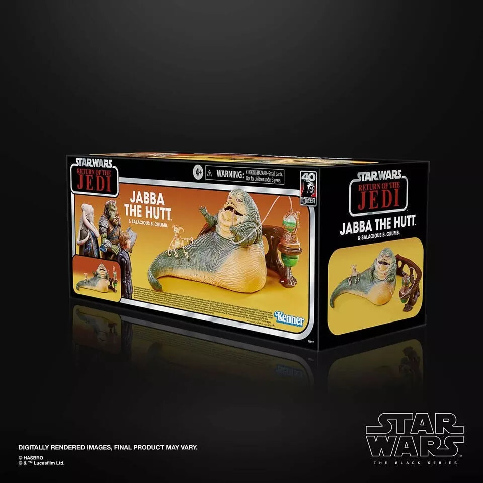 Jabba the Hutt Action Figure Star Wars Black Series 1:12 Scale image 0