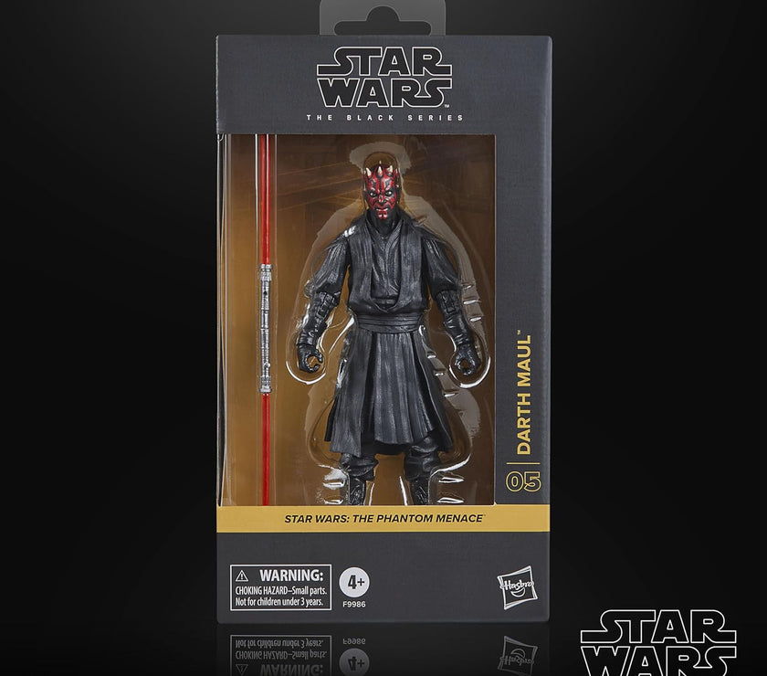 Darth Maul Action Figure Star Wars Black Series 1:12 Scale image 0