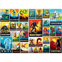 Mythical Creatures Jigsaw Puzzle Master Pieces 1000 Pieces image 2