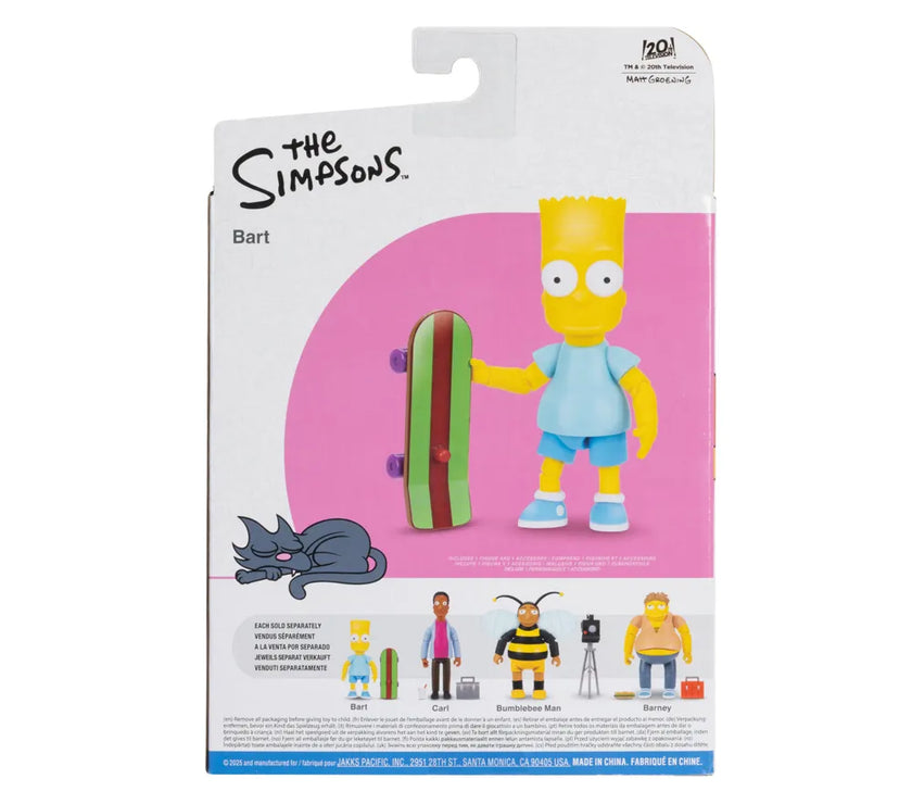 Barney Gumble and Bart Simpson Combo Wave 4 Action Figure The Simpson 5in image 4