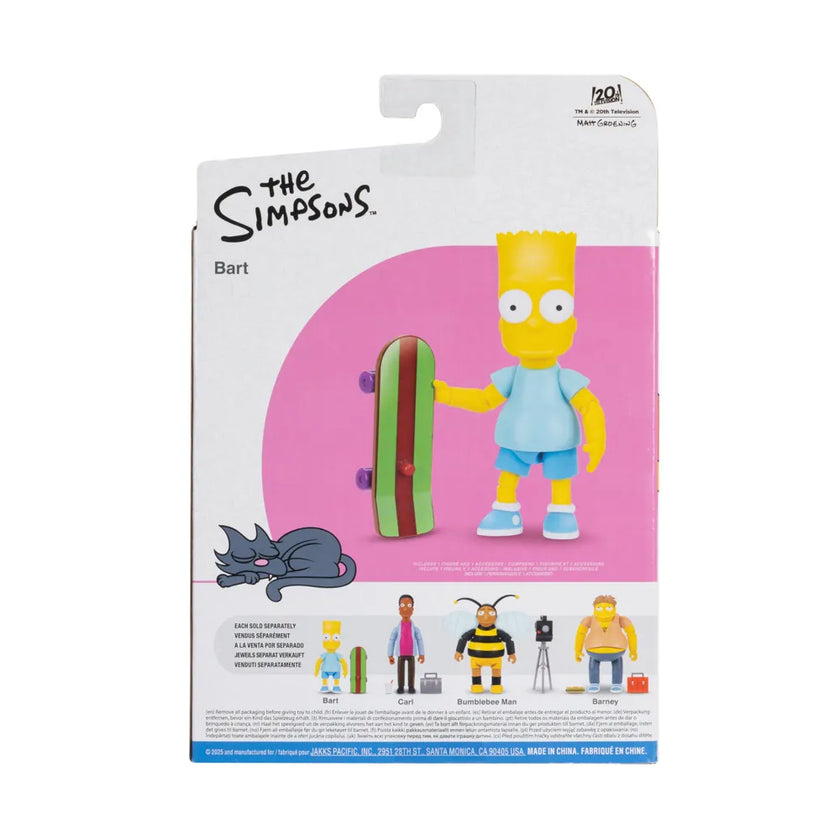 Barney Gumble and Bart Simpson Combo Wave 4 Action Figure The Simpson 5in image 4