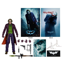 McFarlane Toys DC Multiverse The Dark Knight Joker (Heath Ledger) 7" Action Figure with accessories and display stands by McFarlane