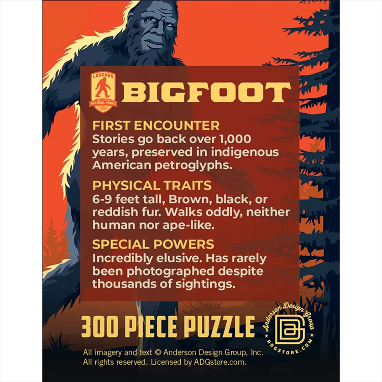 Big Foot Jigsaw Puzzle Cube | Master Pieces | 300 Pieces image 2