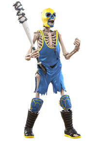 Bonesault: The Acrobatic Skeleton Luchador (Epic H.A.C.K.S.) 6" Action Figure – 1:12 Scale Undead Flyer
