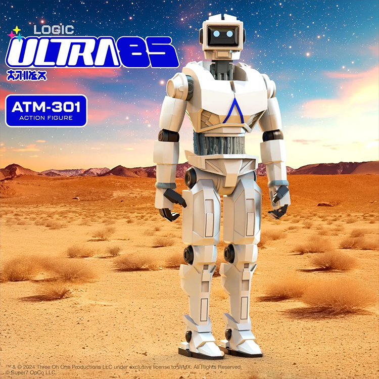 Logic ATM-301 (Ultra 85) Robot Action Figure | 1:18 Scale | Super7 Reaction image 1