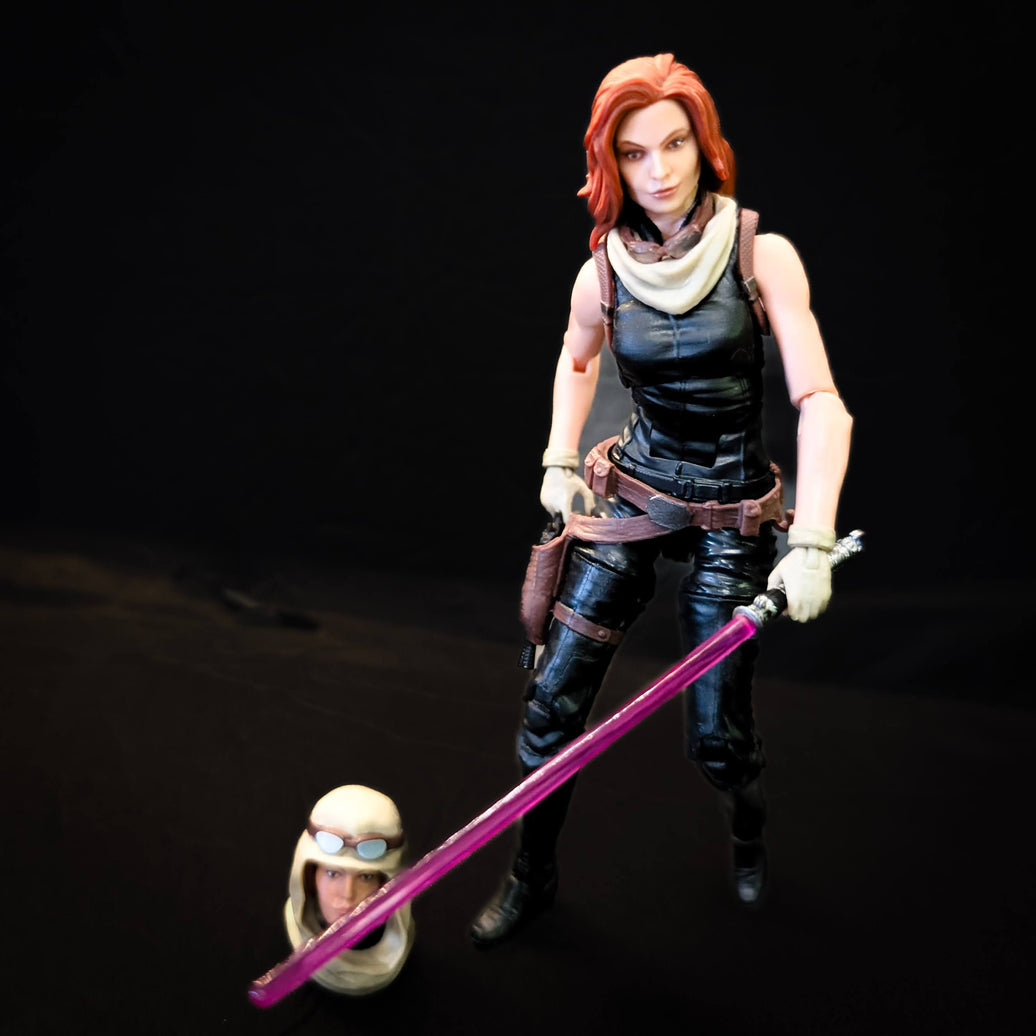 Mara Jade Action Figure Star Wars Black Series Last Command 1:12 Scale LOOSE image 0