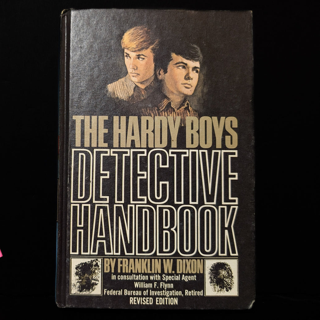 The Hardy Boys Detective Handbook  Vintage Hardy Boys Book Blue-Back image 0