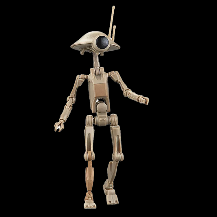 Pit Droid (Cream) Action Figure Star Wars Black Series 1:12 Scale LOOSE image 1