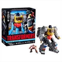 Leader Class Dinobot Grimlock Transformers Movie Studio Series action figure with bonus Wheelie by Hasbro