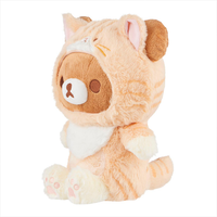 Chairoikoguma Plush in a Tan Cat Costume San-X Original image 3