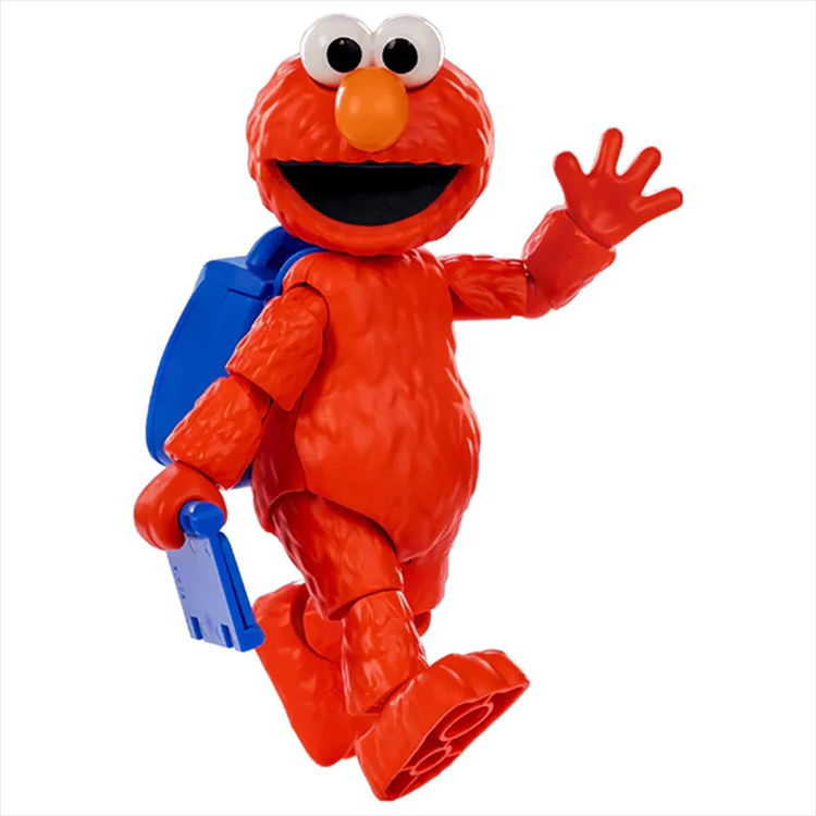 Elmo Sesame Street Blokees Mini Model Kit 5" Scale image 1