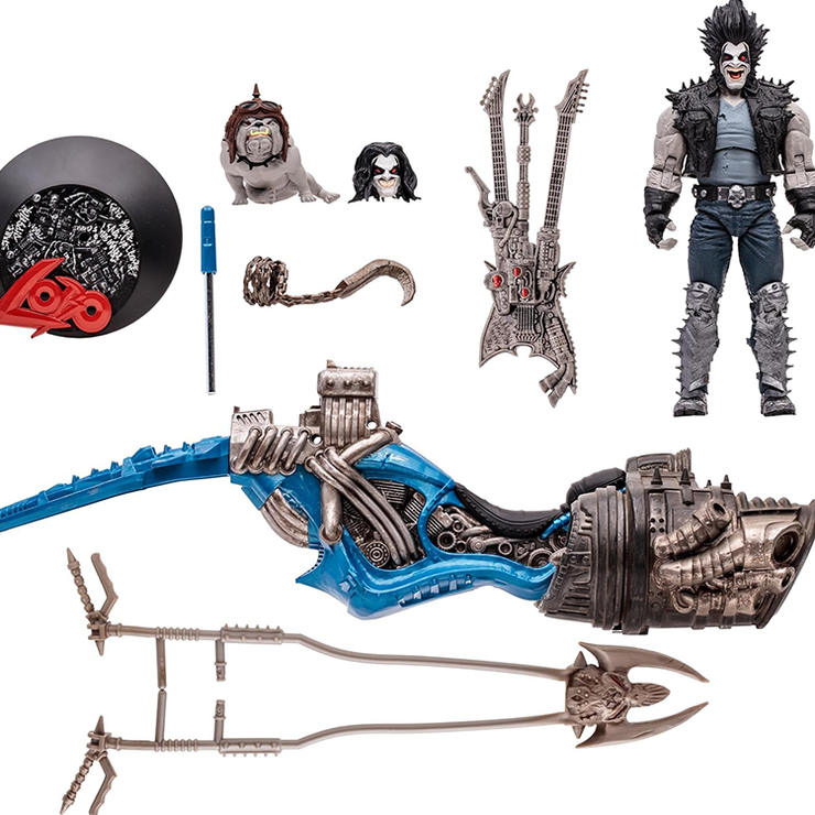 Lobo and Spacehog DC Multiverse Gold Label Action Figure 7in JLA image 7