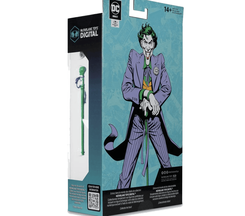 The Joker Platinum  DC Direct 7" Action Figure McFarlane Toys image 2