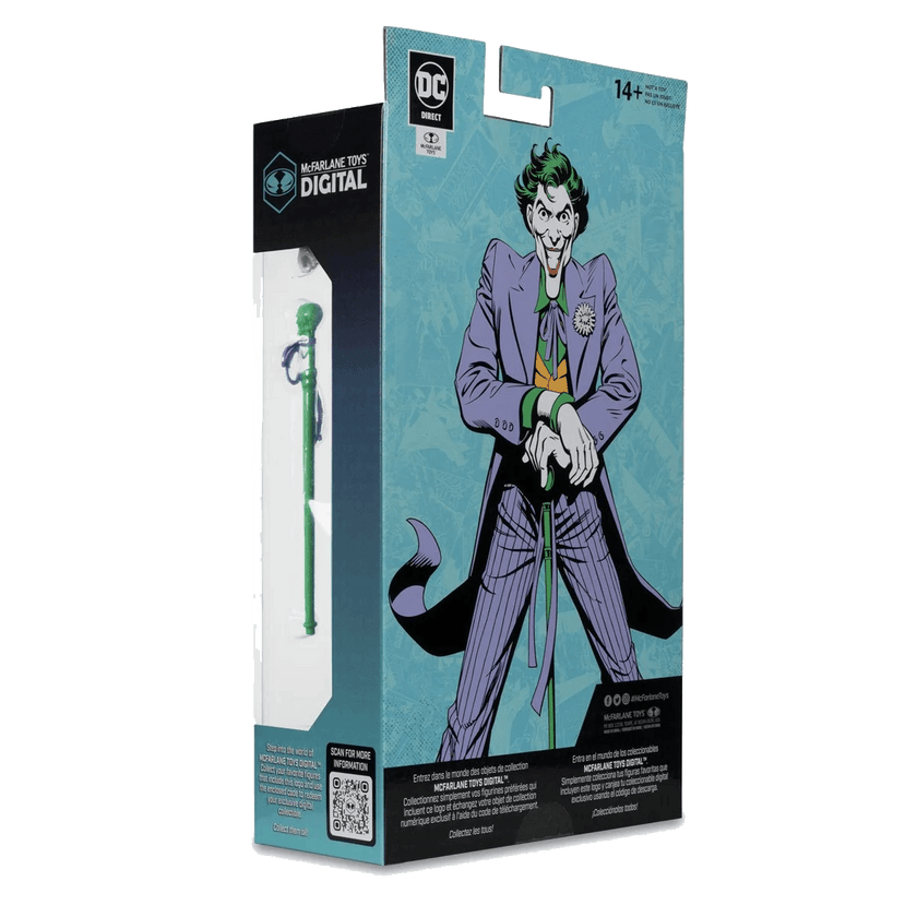 The Joker Platinum  DC Direct 7" Action Figure McFarlane Toys image 2
