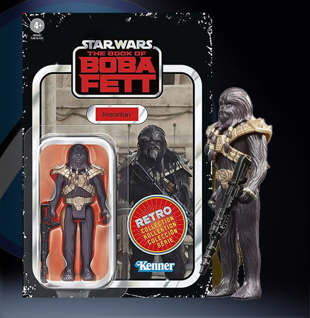 Krrsantan Star Wars Retro Collection Action Figure 1:18 Scale BOBF image 2