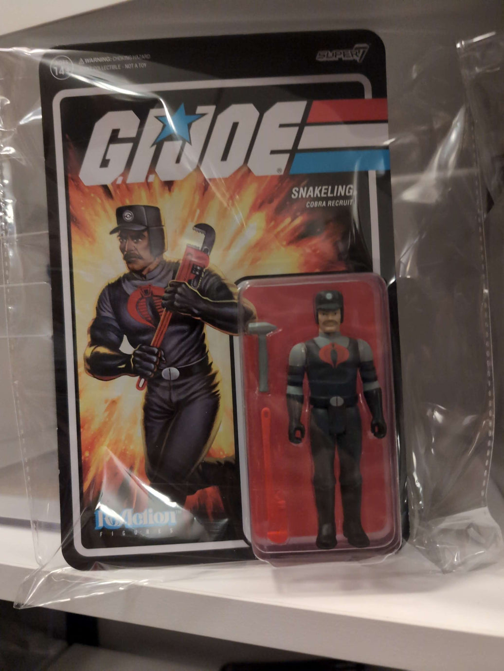 Cobra Sankeling Recruit Pink with Mustache GI Joe image 0