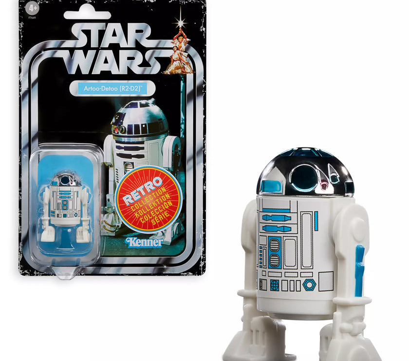 R2-D2 Star Wars Retro Collection Action Figure 1:18 Scale ANH image 3
