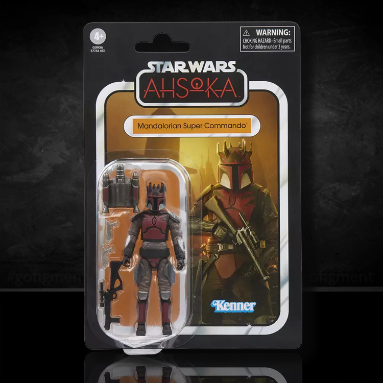 Mandalorian Super Commando Action Figure Star Wars Vintage Collection VC-353 image 0