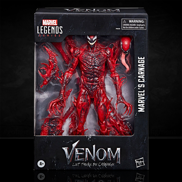 Carnage Marvel Legends 6"Let There Be Carnage Deluxe Action Figure image 0