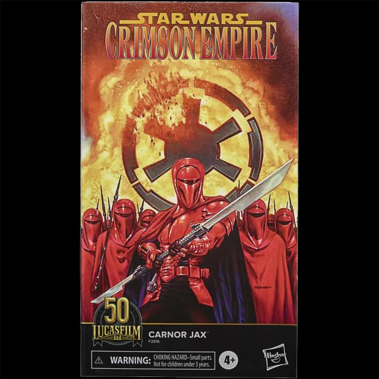 Carnor Jax Action Figure Star Wars Black Series 1:12 Scale image 0