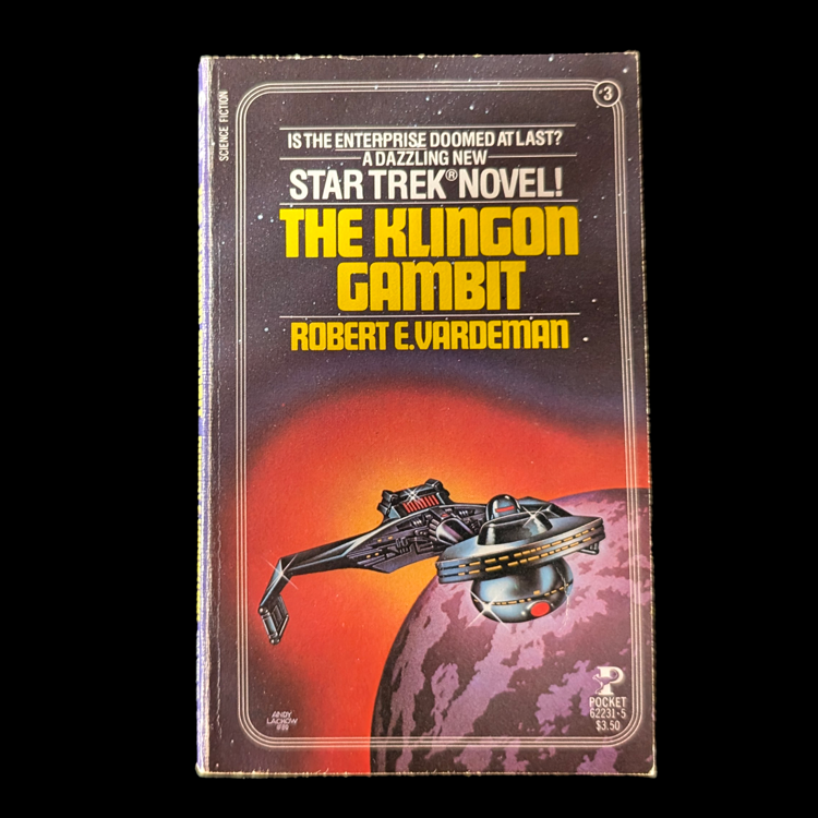 03 The Klingon Gambit Star Trek The Original Series Paperback Book image 0