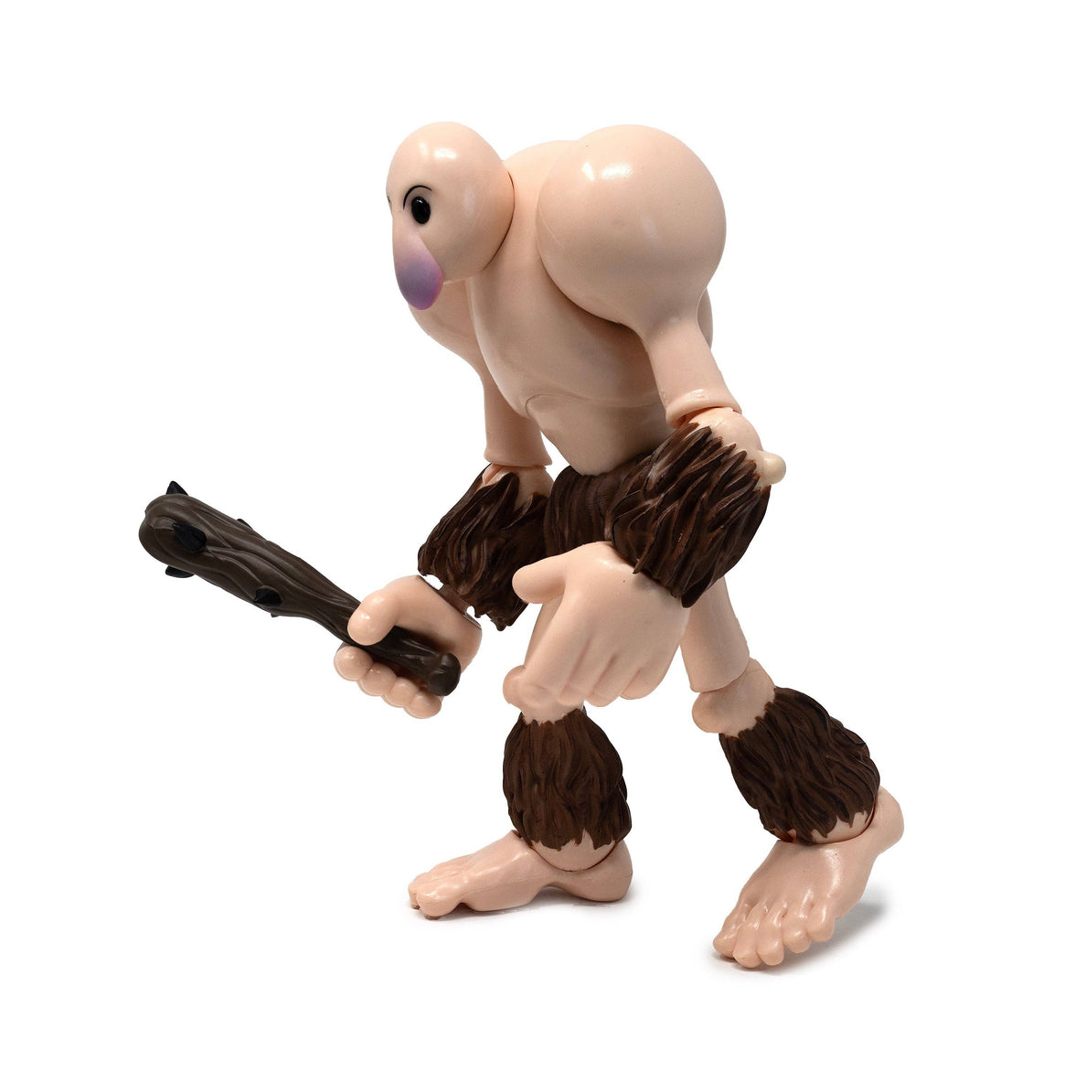Boss Fight Studio Llc The Goon action figure with bare muscular upper body, furry limbs, and holding a club on white background