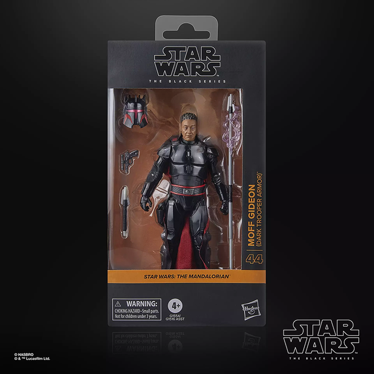 Moff Gideon Dark Trooper Armor Action Figure Star Wars Black Series 1:18 image 0