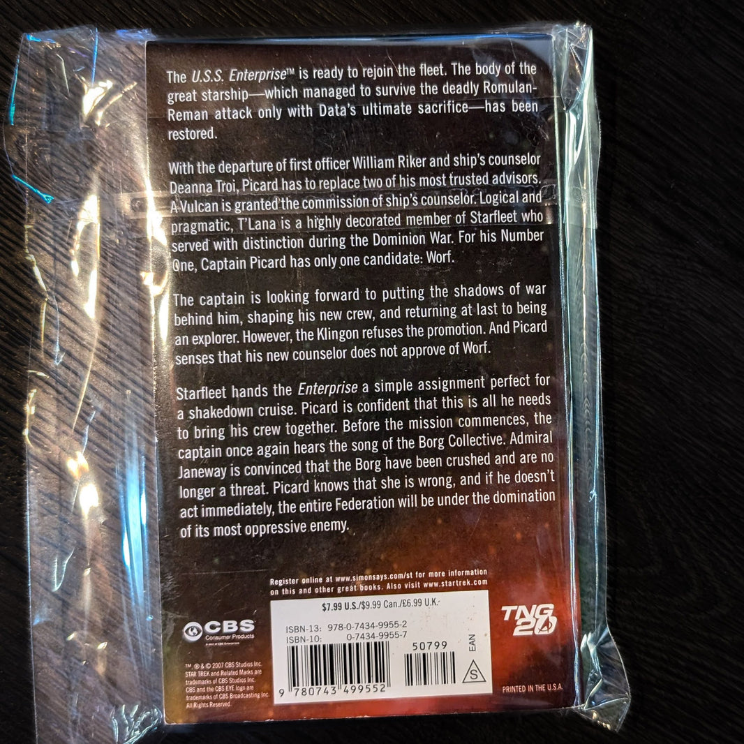 Resistance: Star Trek The Next Generation Paperback Book image 1