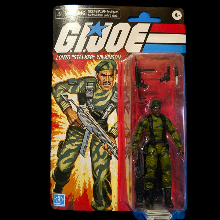 GI Joe  Lonzo "Stalker" Wilkinson (O-Ring) Action FigureHasbro image 0