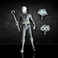 The Riddler Black and White  Batman '66 LOOSE 1/12 Scale Action Figure image 1