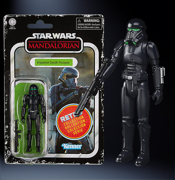 Death Trooper Star Wars Retro Collection Action Figure 1:18 Scale MANDO image 0