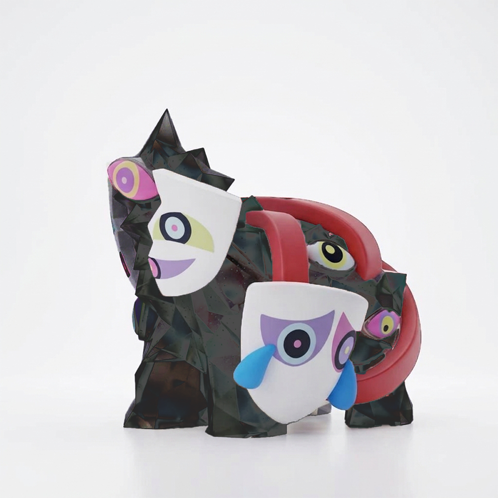 Abstracting Gangle - 3.5" Action Figure (The Amazing Digital Circus)