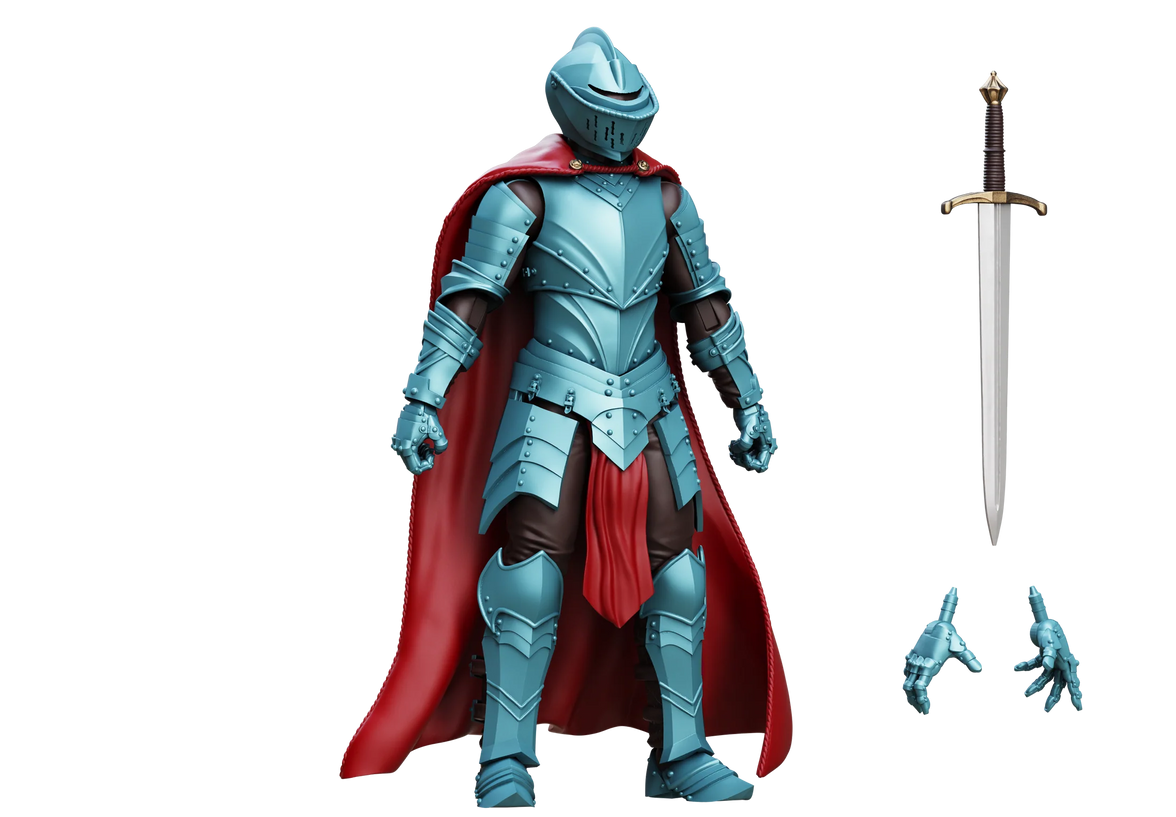 Accord Paladin Hero Legendary Knight - Vitruvian H.A.C.K.S. 1:18 Scale Action Figure new in box by Boss Fight Studio Llc