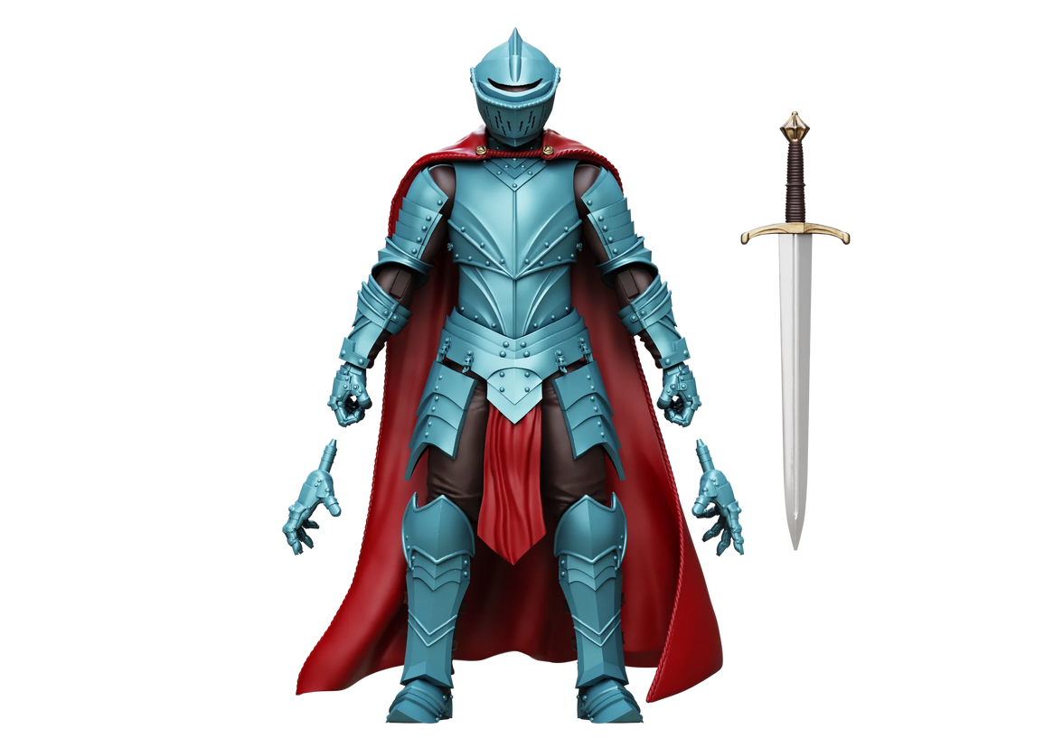 Accord Paladin Hero Legendary Knight - Vitruvian H.A.C.K.S. 1:18 Scale Action Figure by Boss Fight Studio Llc new in box