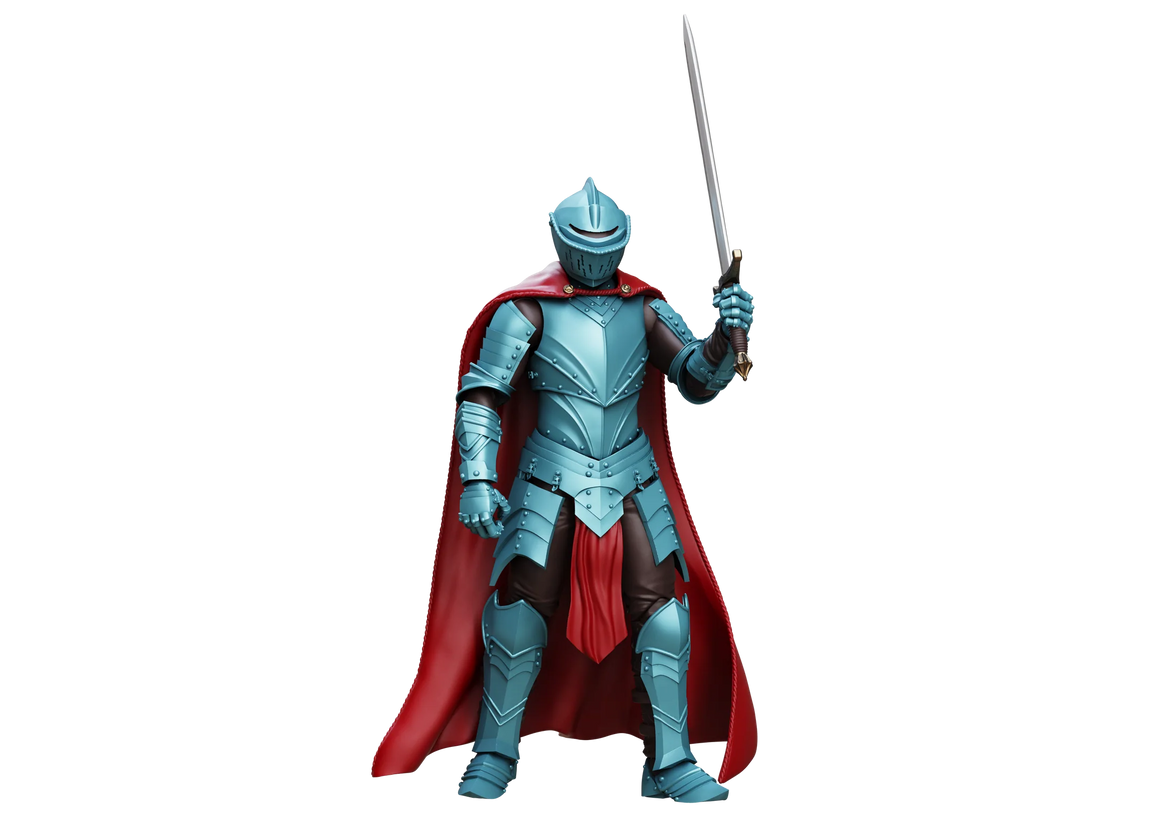 Accord Paladin Hero Legendary Knight - Vitruvian H.A.C.K.S. 1:18 Scale Action Figure by Boss Fight Studio Llc new in box collectible