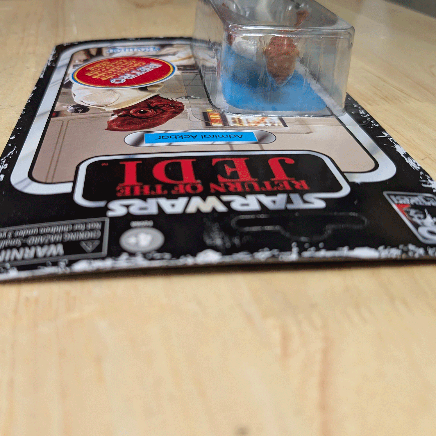 Admiral Ackbar Star Wars Retro Collection ROTJ Action Figure Exclusive Hasbro Not Mint