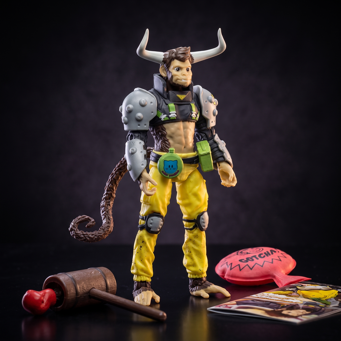 Albert Vii 1:12 Scale 5" Human Monkey Bull Hybrid Action Figure by Altered Nation