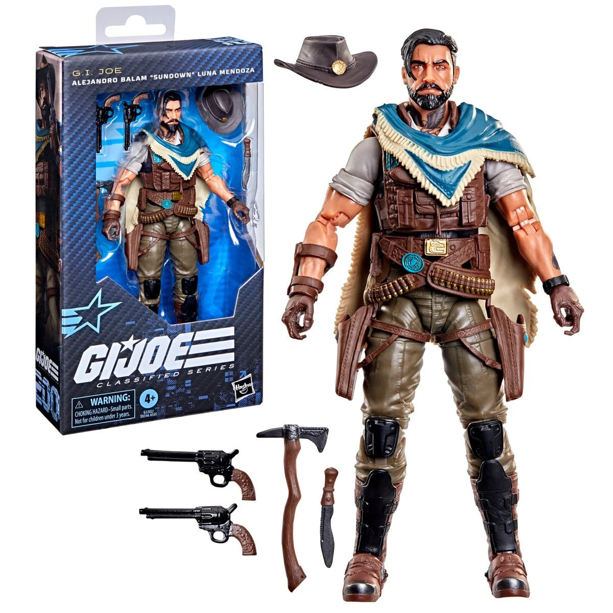 Alejandro Balam "Sundown" Luna Mendoza "200" G.I. Joe Classified Series 6 inch Action Figure