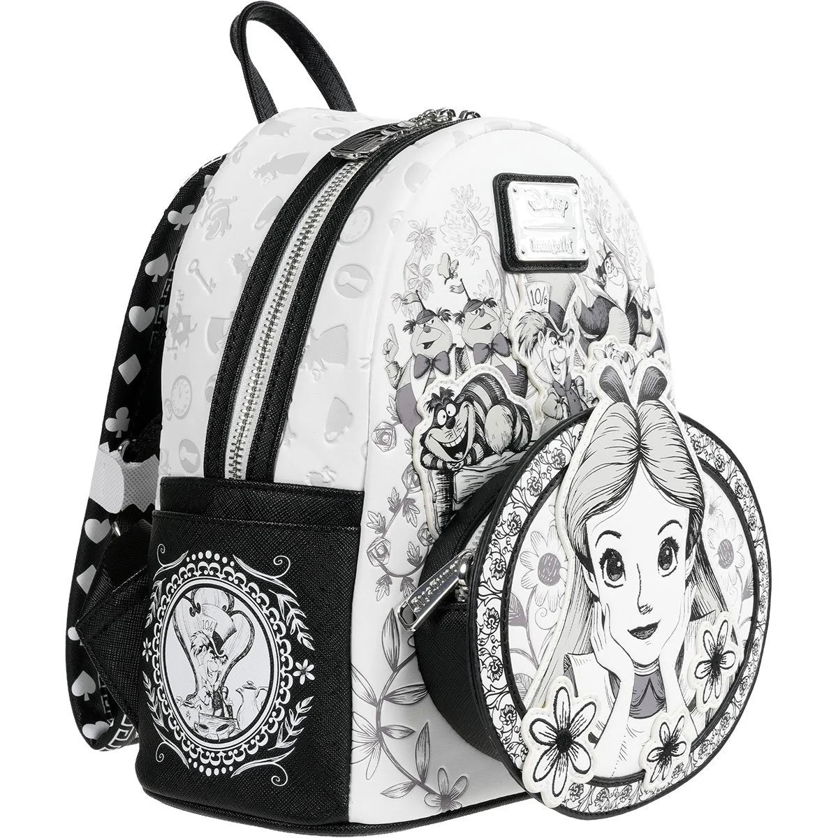 Loungefly Alice in Wonderland Sketch Mini-Backpack - Entertainment Earth Exclusive|Authentic with Tags