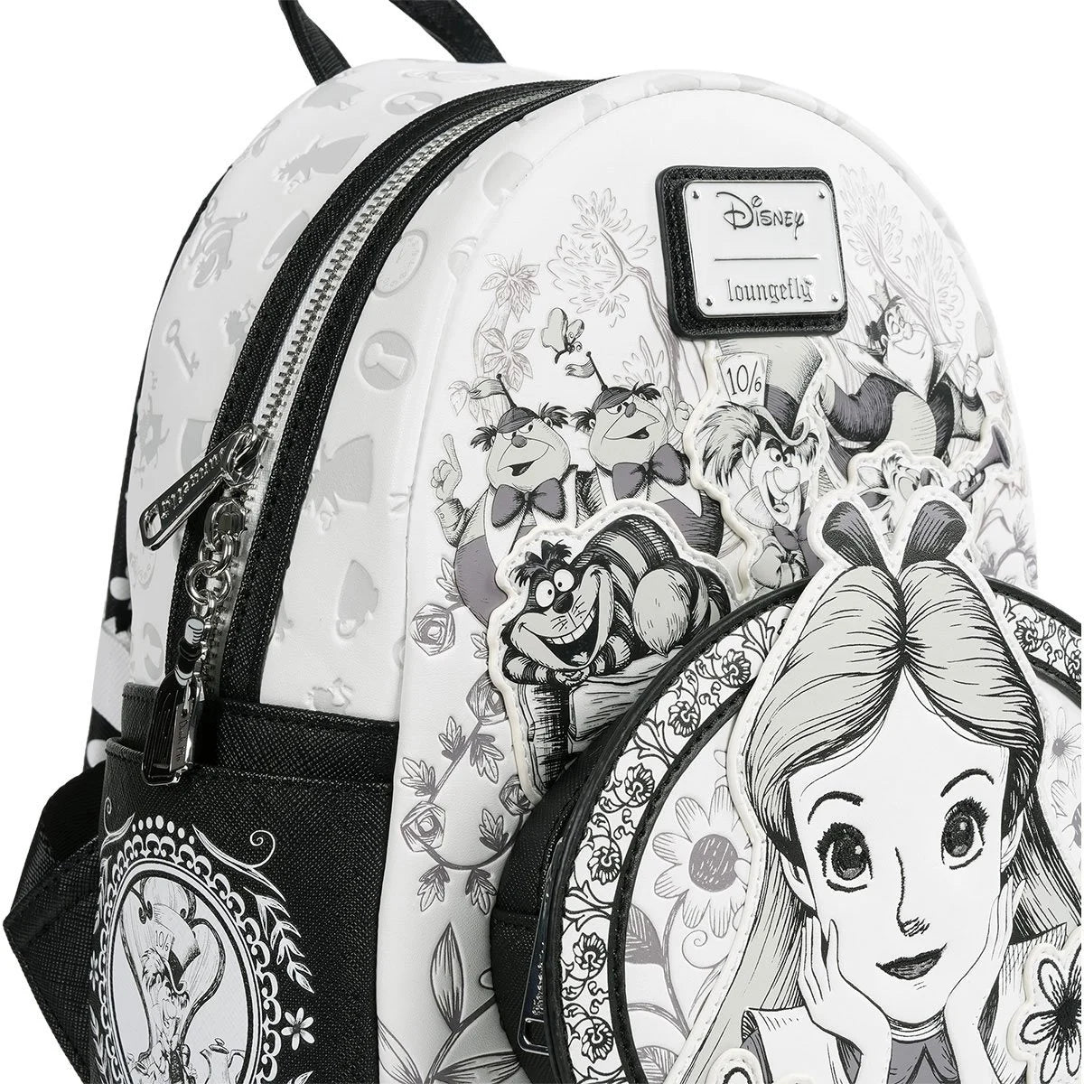 Loungefly Alice in Wonderland Sketch Mini-Backpack - Entertainment Earth Exclusive|Authentic with Tags