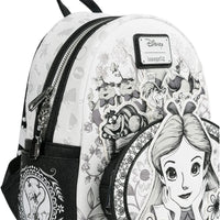 Loungefly Alice in Wonderland Sketch Mini-Backpack - Entertainment Earth Exclusive|Authentic with Tags