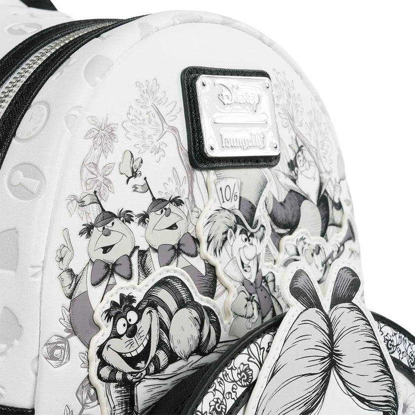 Loungefly Alice in Wonderland Sketch Mini-Backpack
