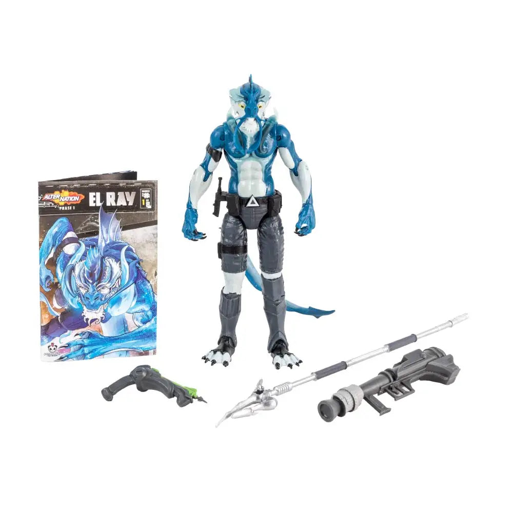 El Ray 1:12 Scale 6" Human Electric Eel Hybrid Action Figure by Altered Nation