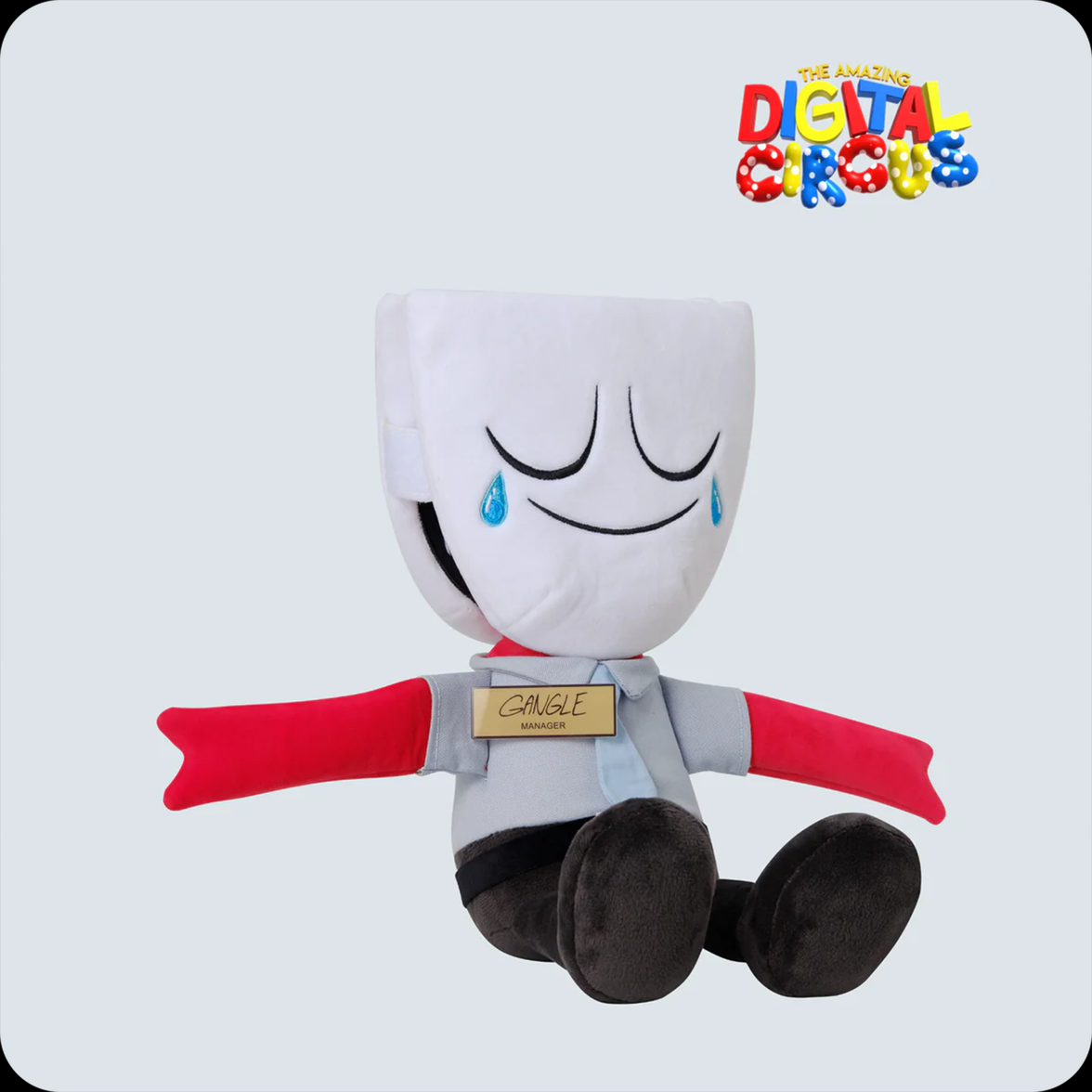 Gangle Spudsys The Amazing Digital Circus 11" Soft Plush Toy New With Tags Glitch Authentic