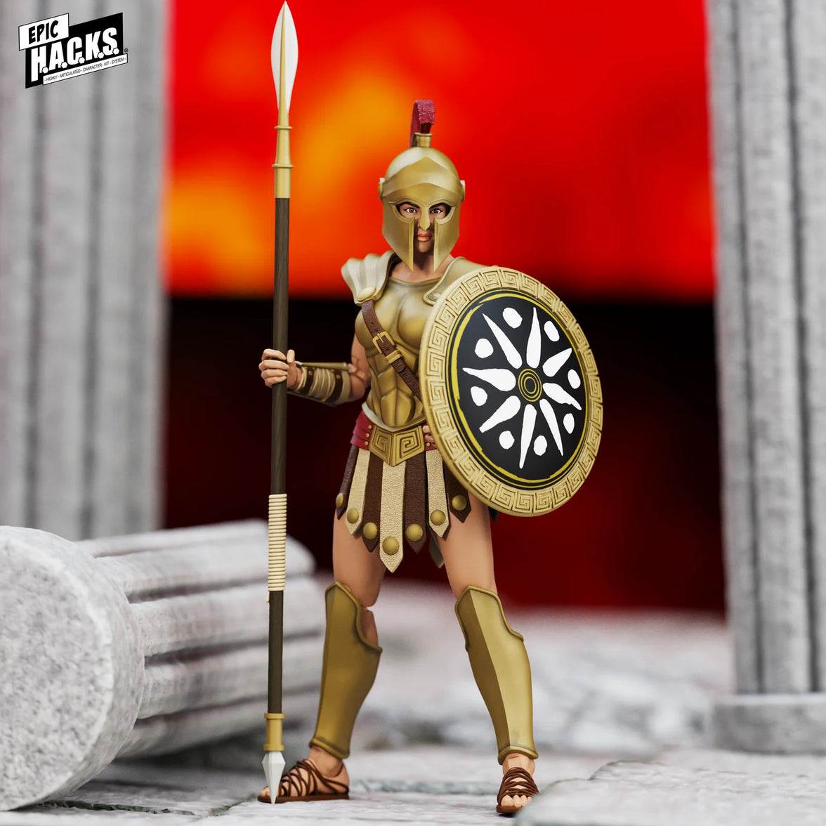 Pride of Ares Epic H.A.C.K.S. Core 1:12 Scale Action Figure - Boss Fight Studio