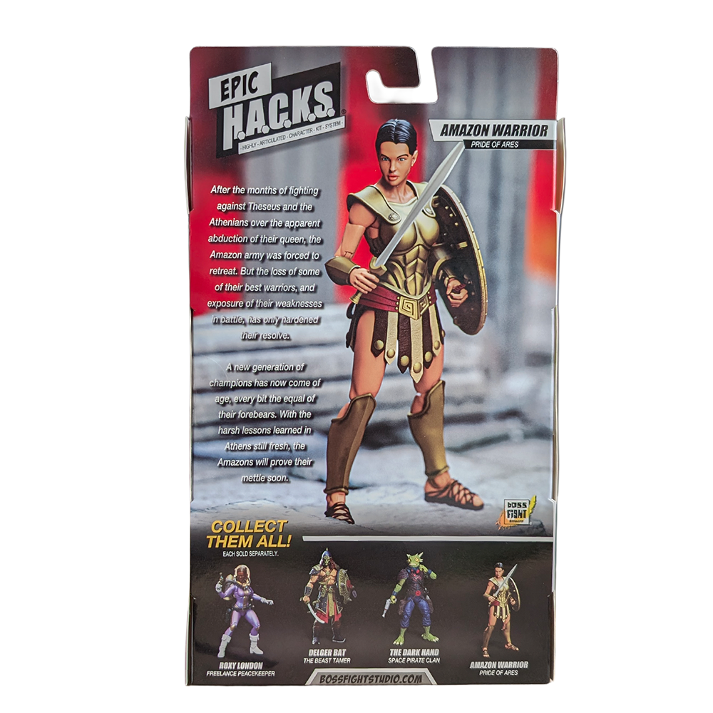 Pride of Ares Epic H.A.C.K.S. Core 1:12 Scale Action Figure - Boss Fight Studio box, Boss Fight Studio Llc