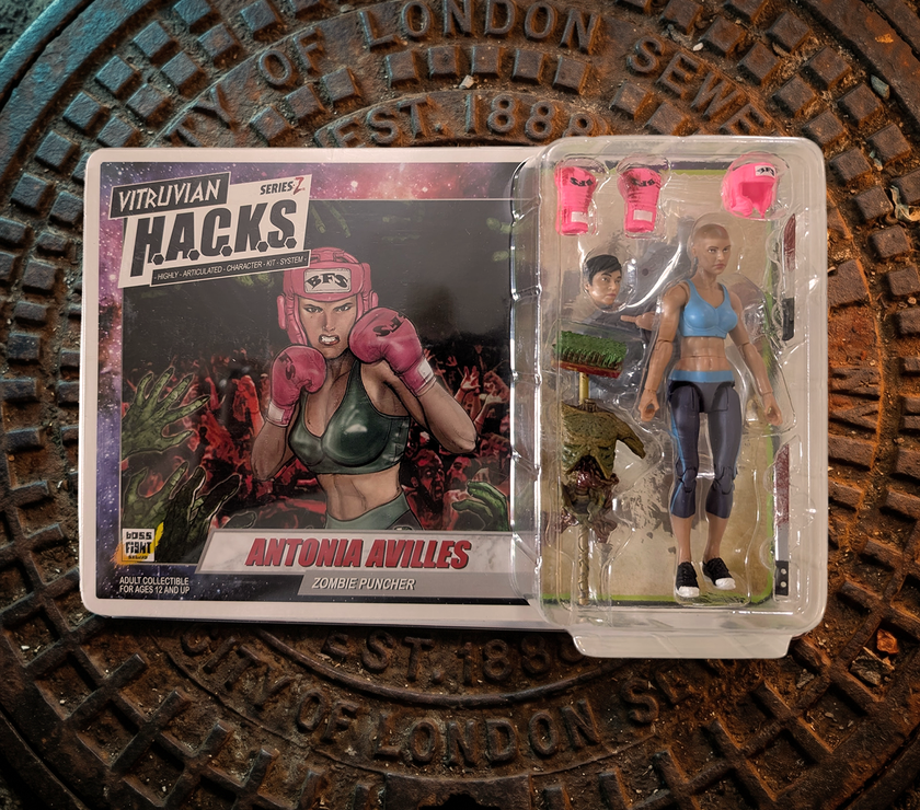 Vitruvian H.A.C.K.S. Zombie Land Complete Set Diorama and 10 Z-Series